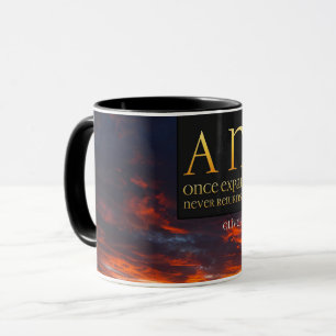 Minnet utökat av nya idéer mugg