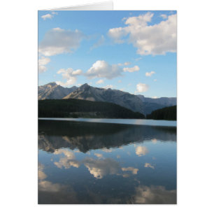 Minnewanka Lake, Alberta, Kanada Hälsningskort