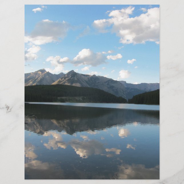 Minnewanka Sjö, Alberta, Kanada (Framsida)