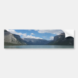Minnewanka Sjö, Rocky mountains, Kanada Bildekal