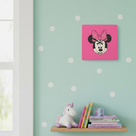 Minni Clock Fyrkantig Klocka