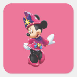 Minni Sticker Fyrkantigt Klistermärke