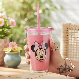 Minnie Acrylic Tumbler Take Away Mugg