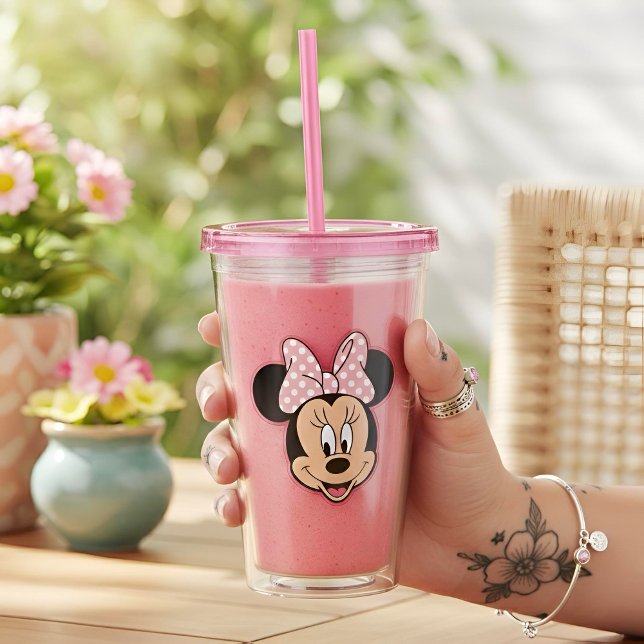 Minnie Acrylic Tumbler Take Away Mugg (Skapare uppladdad)