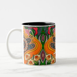 MINNIE grönt Two-Tone Coffee Mugg
