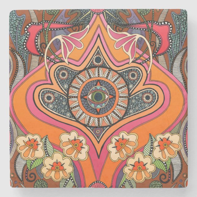 MINNIE henna Stone Underlägg (Framsidan)