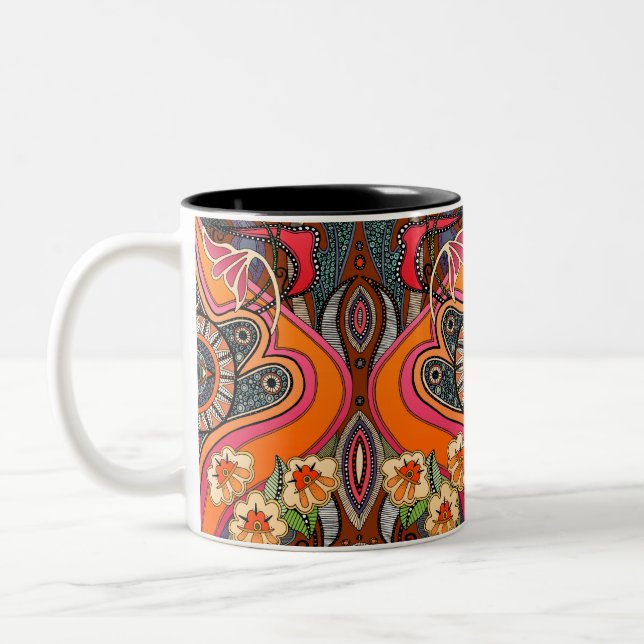 MINNIE henna Two-Tone Coffee Mugg (Vänster)