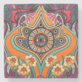 MINNIE lila stencoaster Stenunderlägg