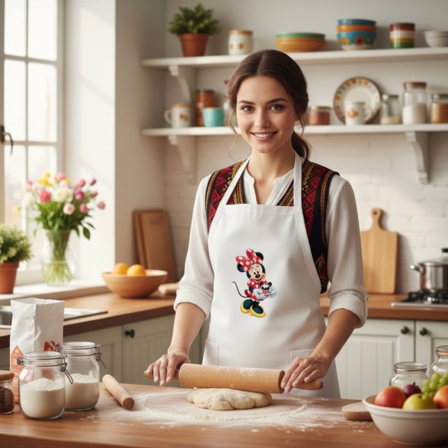 Minnie Long Apron Långt Förkläde (Skapare uppladdad)