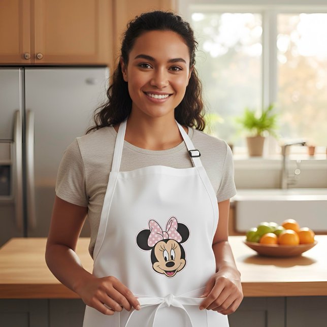 Minnie Long Apron Långt Förkläde (Skapare uppladdad)