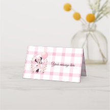 Minnie mouse Redigerbara part vikta kort