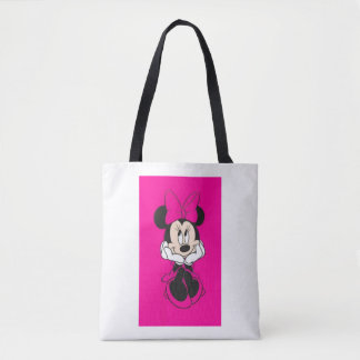 Minnie mouse tote bag tygkasse