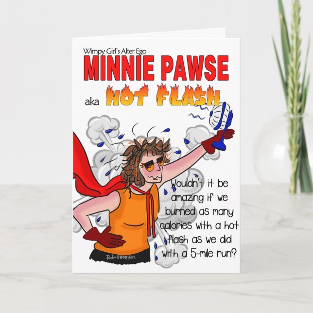 Minnie Pawse - World Menopause Day Kort (Framsida)