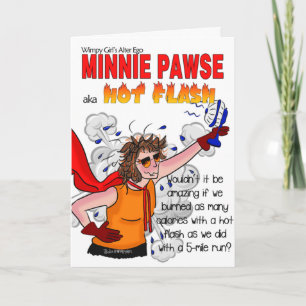 Minnie Pawse - World Menopause Day Kort
