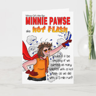 Minnie Pawse - World Menopause Day Kort