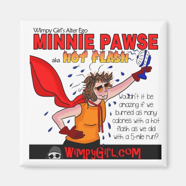 Minnie Pawse - World Menopause Day Magnet (Framsidan)