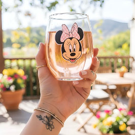 Minnie Stemless Vin Glass