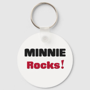 Minnie stenar nyckelring