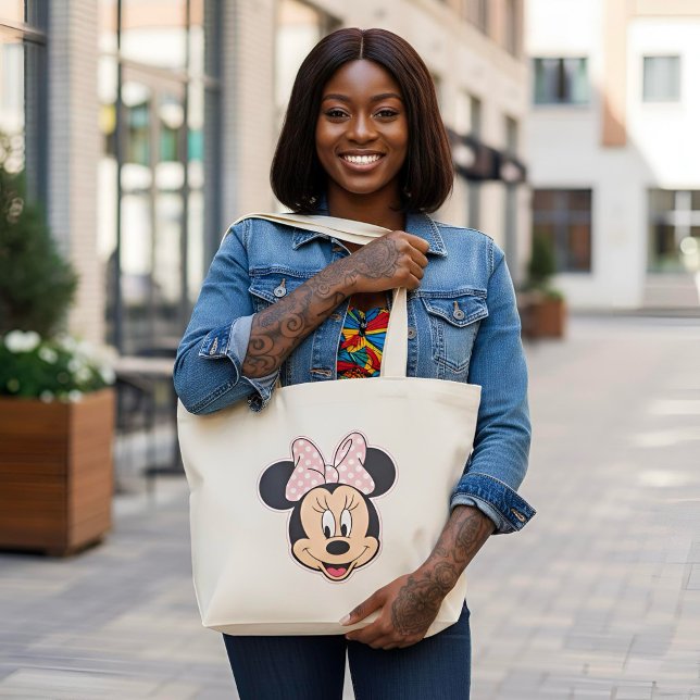 Minnie Tote Bag Jumbo Tygkasse (Skapare uppladdad)