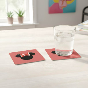 Minnie Underlägg Papper Kvadrat