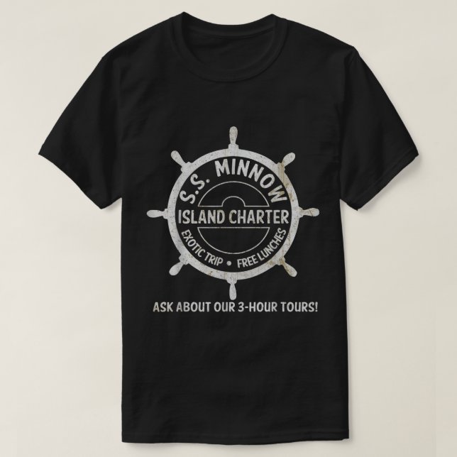 Minnow Tour Vintage T Shirt (Design framsida)
