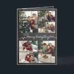 Minnry Allting Chalkboard Mistletoes jul Helgkort<br><div class="desc">Rustiskt "Merry All"-kort för krita, felstavat jul/Helgdag 6-fotosamlingskort. Modern helgdag-/christmas-fotokort med 8 separata foton med fram-, insida- och bakdesign. Basbakgrunden kan ändras till valfri färg. De flesta texterna kan redigeras. Designade/ursprungliga teckningar efter tjock*fa*tin*i. Enkel att anpassa med ditt eget textmeddelande, namn, foto eller bild. Fler teckensnitt, fotofilter och redigeringsfunktioner finns...</div>