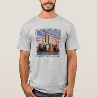 Minns 9 11 t-skjorta September 11th T-shirt