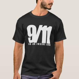 minns 9/11, var ett inre jobb tee shirt