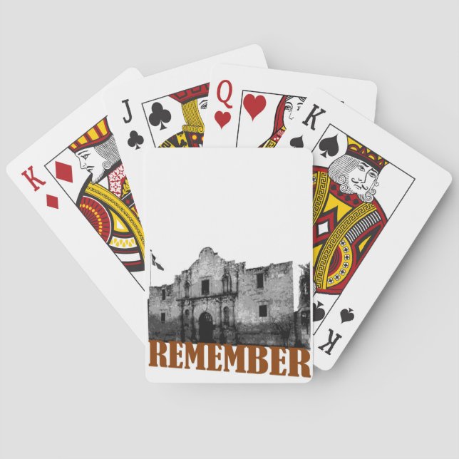Minns Alamoen Casinokort (Baksidan)