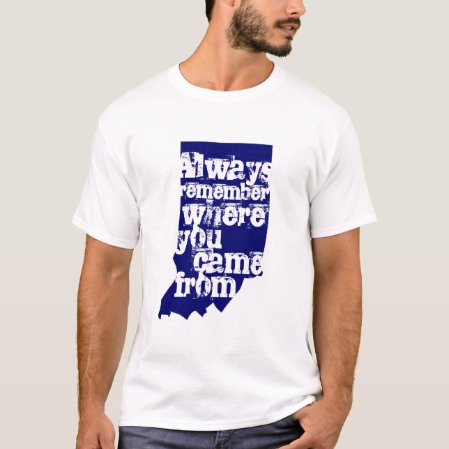 Minns alltid t shirt (Framsida)