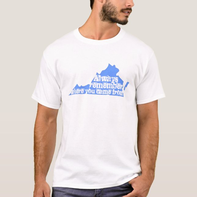 Minns alltid tee shirt (Framsida)
