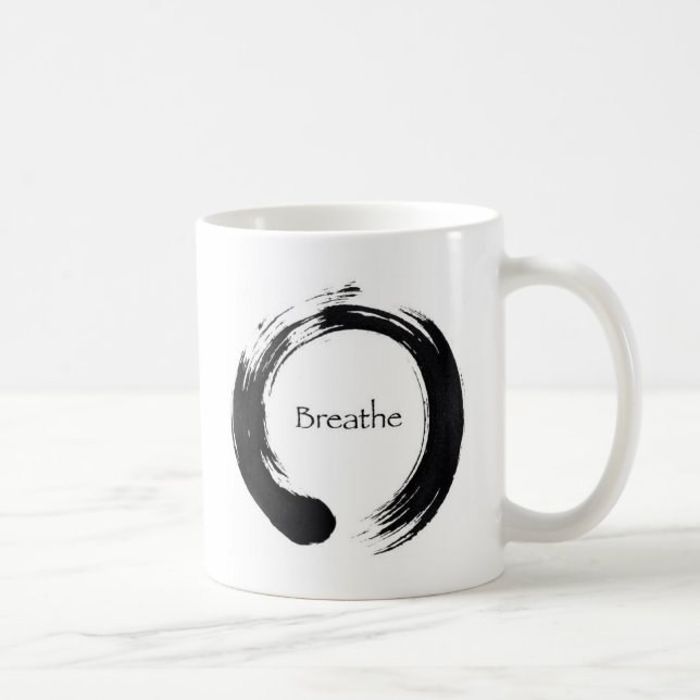 Minns att andas! kaffemugg (Höger)