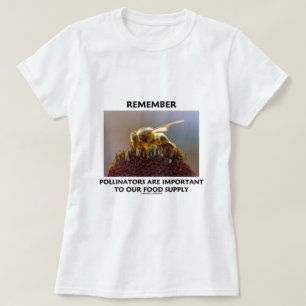Minns att Pollinators är viktiga till T-shirt