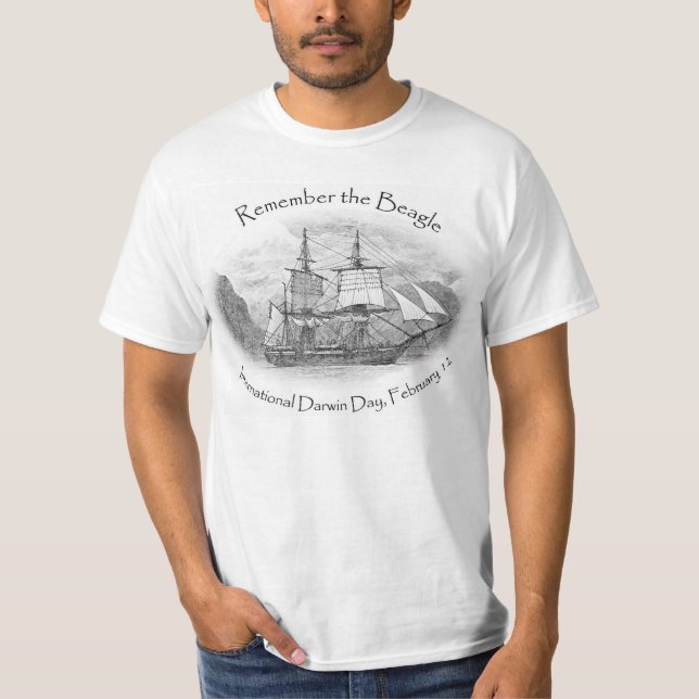 Minns BeagleT-tröja Tee Shirt (Framsida)