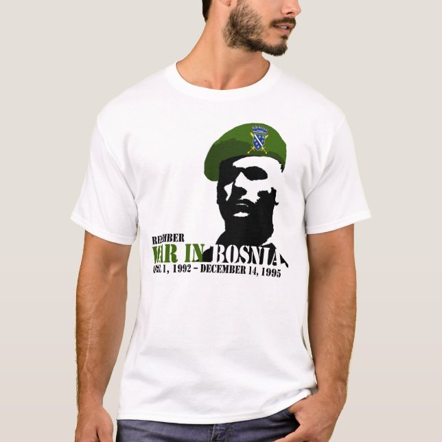 Minns Bosna Tee Shirt (Framsida)