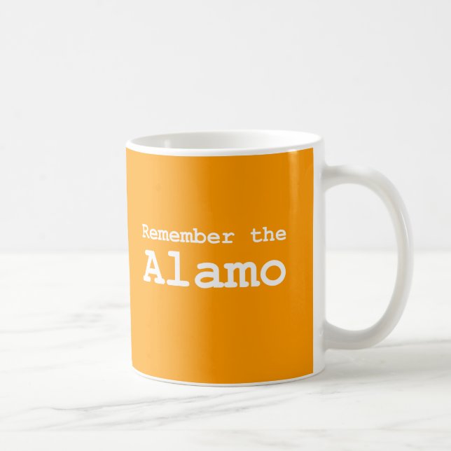 Minns de Alamo gåvorna Kaffemugg (Höger)