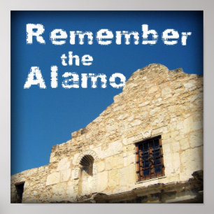 Minns den Alamo affischen Poster