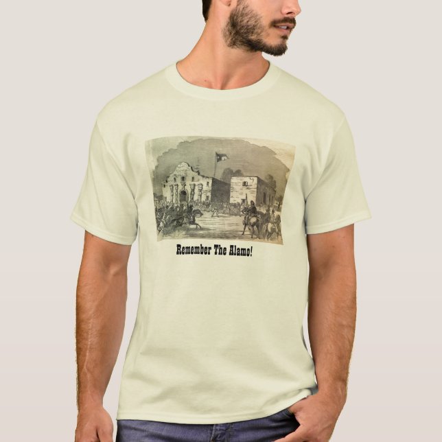 Minns den Alamo skjortan Tee (Framsida)