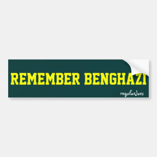 Minns den Benghazi bildekalen vid regularJoes Bildekal