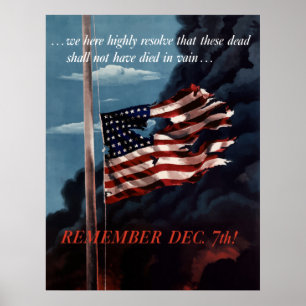 Minns den December 7:e Poster