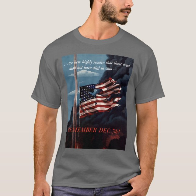 Minns den December 7:e Tee (Framsida)