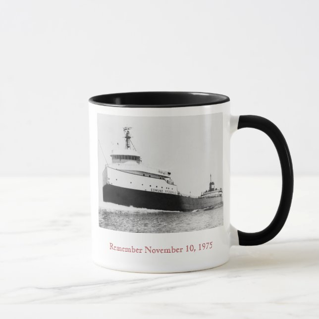 Minns: Den Edmund Fitzgerald bedriften. Mugg (Höger)
