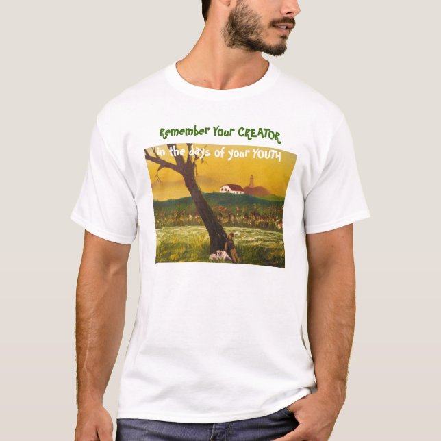 Minns din skapareT-tröja T-shirt (Framsida)