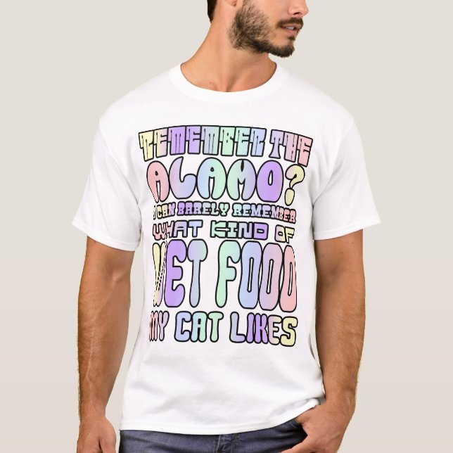 Minns du Alamo? T-shirt (Framsida)