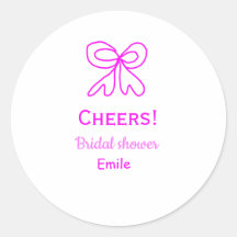 Minns födelsedags firande lila rosa slinga bröllop