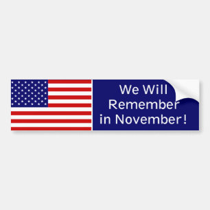 Minns i November Bildekal