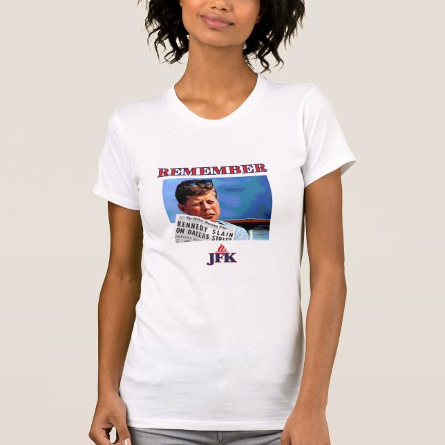 Minns JFK Tee Shirt (Framsida)