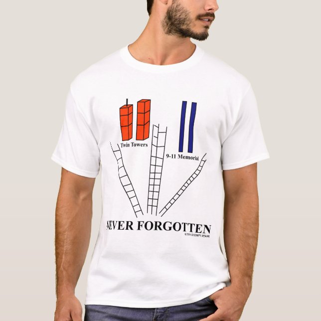 MINNS jubileums- utslagsplats 9-11 Tee Shirt (Framsida)