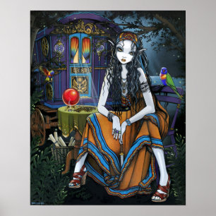 Minns mig den bohemiska Neo zigenska husvagnFae Poster