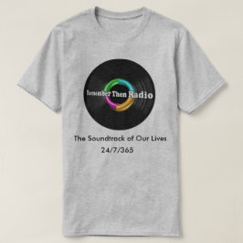 Minns radiosände därefter logotyputslagsplatsen tee shirt